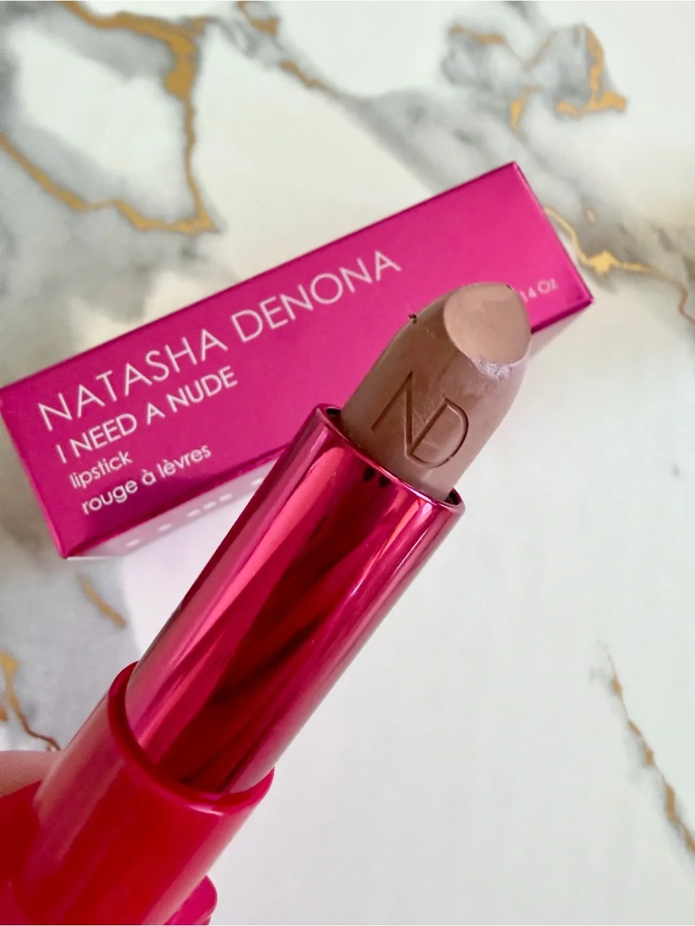Natasha Denona I Need a Nude Satin Lipstick in Amorosa NEW IN BOX!!